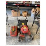TROY-BUILT PUSH MOWER, GAS CAN