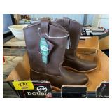 APPEAR NEW DOUBLE-H SZ9.5M BOOTS