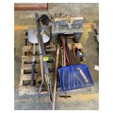 SAW STAND, LONG HANDLE TOOLS, HAND SAWS, POST