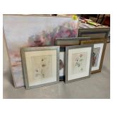 GROUP OF FRAMED WALL ART