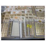 LARGE GROUP OF BAG O GOLD BOARDS