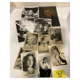 GROUP OF SILVER SCREEN STARS HEADSHOTS