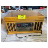 DETROLA RECORD PLAYER CD RADIO