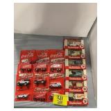 COKE & BUDWEISER CARS ON CARDS