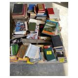 PALLET OF ANTIQUE BOOKS OF ALL KINDS