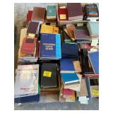 PALLET OF ANTIQUE BOOKS OF ALL KINDS