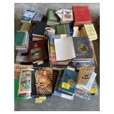 PALLET OF ANTIQUE BOOKS OF ALL KINDS