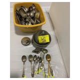 SILVERPLATE FLATWARE OF ALL KINDS