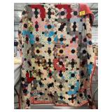 HAND STITCHED PATCHWORK QUILT
