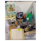 TUPPERWARE, KITCHEN UTENCILS, CUPCAKE STANDS,