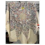 PATCHWORK STAR HAND STITCHED QUILT