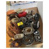 GROUP OF LADIES BELTS