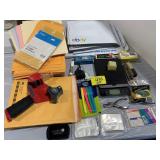 BUBBLE MAILERS, TAPE GUN, OFFICE SUPPLIES OF ALL