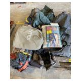 TENTS, AIR MATTRESS, CAMPING SUPPLIES