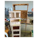 HEART THEMED WOODEN BATHROOM CABINET, 2 BATHROOM