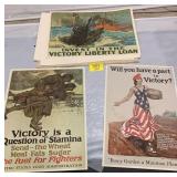 GROUP OF WW2 REPRINT POSTERS