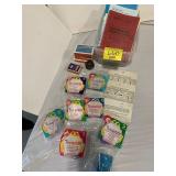 ST CLAIR COUNTY HISTORY BOOKLETS, BRIDGE CARDS,