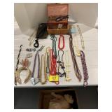 GROUP OF COSTUME JEWELRY OF ALL KINDS