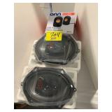 ONN STEREO SPEAKERS, PAIR OF CAR SPEAKERS