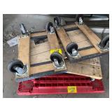 GROUP OF PRESSED GLASS & CRYSTAL