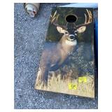 PAIR OF DEER BAG BOARDS