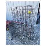 ROLLS OF METAL FENCING