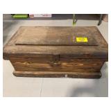 PRIMITIVE 29' LONG WOODEN TOOLBOX