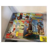 FULL YEAR OF 12 1961 AERO MODELLER MAGAZINES