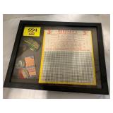 VINTAGE HERSHEYS COLLECTIBLES SHADOWBOX