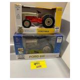 2 FORD DIECAST TRACTORS IN BOXES