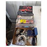 COSTUME JEWELRY, MODEL KIT, CHARGER METAL SIGN