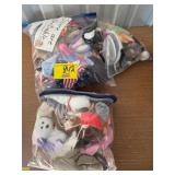 3 BAGS OF BEANIE BABIES