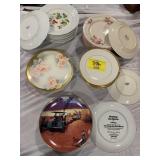 GROUP OF COLLECTOR PLATES & HAND PAINTED CHINA