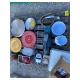 DUST BUSTER, KITCHEN NECESSITIES, TRIVIA CARDS,