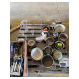 MEASURING BEAKERS, POTS & PANS, OUTDOOR LIGHTING