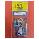 GRADED 2021 DONRUSS OTIC, 9, ANTHONY EDWARDS, MY