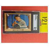 GRADED 1955 BOWMAN, #9 GIL MCDOUGALD, BASEBALL