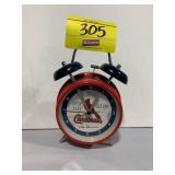 STL CARDINALS GIVEAWAY CLOCK