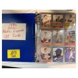 100 1990 PACIFIC LEGENDS BASEBALL CARDS