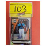 2021 PANINI, #167, MILKAR PEREZ, SEATTLE,