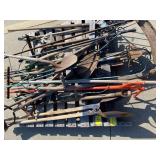 PALLET OF LONG HANDLE TOOLS