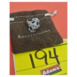 APPROX SZ 7 ROSS AND SIMONS ART DECO STYLE RING