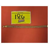 APPROX 7.5' TRIPLE ROPE LADIES BRACELET. MAKERS