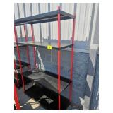 (1) 4-TIER CRAFTSMAN METAL SHELVING UNIT