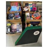 PALLET OF BOOKS OF ALL KINDS, GAME TABLE TOP