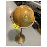 WORLD GLOBE ON STAND