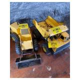 2 TONKA TOY TRUCKS