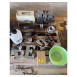 BED LETTERS, METAL WIRE COILS, PUMP SPRAYER,