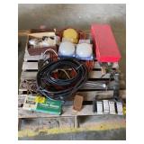 EXTENSION CORDS, MASTER LOCKS, PAINTING SUPPLIES,