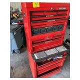 CRAFTSMAN & TASK FORCE ROLL AROUND METAL TOOLBOX